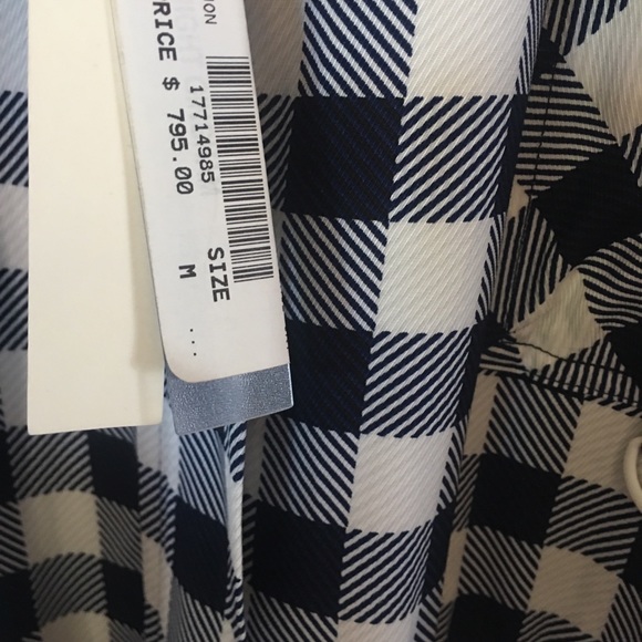 Jonathan Simkhai Gingham Twill Utility Jacket - Picture 10 of 15